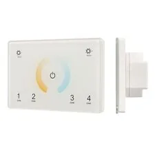 Arlight 028400 Панель Sens SMART-P81-MIX White (230V, 4 зоны, 2,4G) (Arlight, IP20 Пластик, 5 лет) 028400