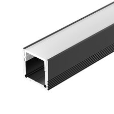 Arlight 047632 Профиль SL-SLIM20-H20-2000 BLACK (Arlight, Алюминий) 047632