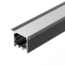Arlight 039389 Профиль SL-LINIA49S-F-2000 ANOD BLACK (Arlight, Алюминий) 039389