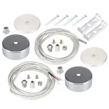 Arlight 037773 Подвес токопроводящий ARL-SL-ROUND-D70-360deg горизонтальный (Arlight, провод 2x0,5) 037773