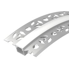 Arlight 040327 Профиль FANTOM-BENT-W12-TOP-2000 ANOD (Arlight, Алюминий) 040327