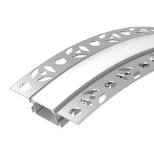 Arlight 040347 Профиль FANTOM-BENT-W23-TOP-2000 ANOD (Arlight, Алюминий) 040347