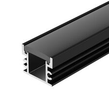 Arlight 045672 Профиль FLOOR18-H15-3000 ANOD BLACK (Arlight, Алюминий) 045672