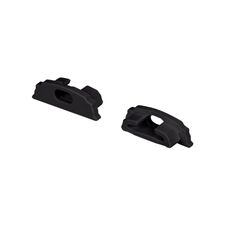 Arlight 039589 Заглушка ARH-BENT-W18 BLACK с отверстием (Arlight, Пластик) 039589