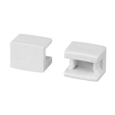 Arlight 043664 Заглушка PLINTUS-FANTOM-BENT WHITE глухая (Arlight, Пластик) 043664