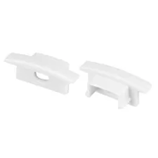 Arlight 044238 Заглушка LINE-2308-F с отверстием WHITE (Arlight, Пластик) 044238