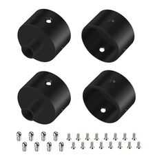 Arlight 049940 Заглушка WPH-FLEX-D22-360deg BLACK ALU с отверстием (Arlight, Металл) 049940