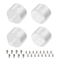 Arlight 049941 Заглушка WPH-FLEX-D22-360deg WHITE ALU с отверстием (Arlight, Металл) 049941