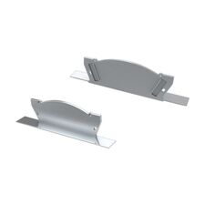 Arlight 026795 Заглушка для ALM-ARC-DOUBLE серая с отверстием (Arlight, Металл) 026795