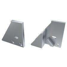 Arlight 026740 Заглушка для ALM-GLASS-10 с опорой правая с отверстием (Arlight, Металл) 026740