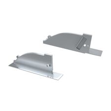 Arlight 026792 Заглушка для ALM-ARC-SIDE серая правая с отверстием (Arlight, Металл) 026792