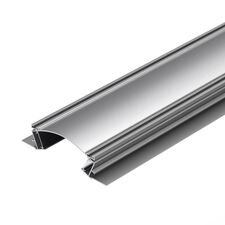 Arlight 029852 Профиль с экраном ALM-ARC-DOUBLE-2000 ANOD+FROST (Arlight, Алюминий) 029852