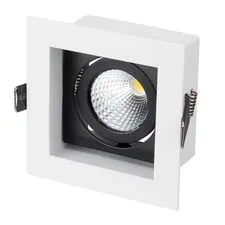 Arlight 024126 Светильник CL-KARDAN-S102x102-9W Warm (WH-BK, 38 deg) (Arlight, IP20 Металл, 3 года) 024126