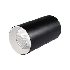 Arlight 022955 Светильник накладной SP-POLO-R85-1-15W Warm White 40deg (Black, White Ring) (Arlight, IP20 Металл, 3 года) 022955