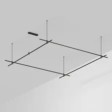 Arlight 048525 Трек ART-APRIORI-QUADRAT-ROD-800-3000x3000 (BK) (Arlight, IP20 Металл, 3 года) 048525