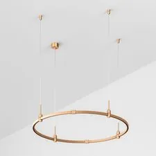 Arlight 048474 Трек ART-APRIORI-ROUND-HANG-R1000 (GD) (Arlight, IP20 Металл, 3 года) 048474