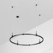 Arlight 048490 Трек ART-APRIORI-ROUND-HANG-R1200 (BK) (Arlight, IP20 Металл, 3 года) 048490