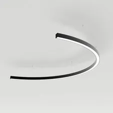 Arlight 034044(1) Светильник SP-LINE-HANG-ARC-C3535-D1500-61W Warm3000 (BLACK, 230V) (Arlight, Металл) 034044(1)