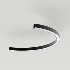 Arlight 034016(1) Светильник SP-LINE-HANG-ARC-C3535-D800-34W Warm3000 (BLACK, 230V) (Arlight, Металл) 034016(1)