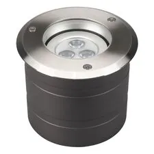 Arlight 024961 Светильник ART-GROUND-COLOR-TURN-R115-9W RGB (SL, 25 deg, 24V) (Arlight, IP67 Металл, 3 года) 024961