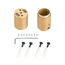 Arlight 048402 Крепление MOONLIGHT-VT-CEILING-DL-D25 Gold (Arlight, Металл) 048402