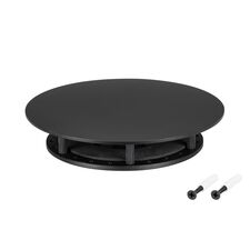 Arlight 046067 Крепление MOONLIGHT-BASE-ROUND-D25-M Black (Arlight, Металл) 046067