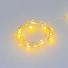 Arlight 048694 Светодиодная гирлянда ARD-DEW-HOME-2000-CLEAR-20LED-STD Yellow (1,5V, Battery Pack, Cork) (Ardecoled, IP20) 048694
