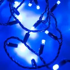 Arlight 025802 Светодиодная гирлянда ARD-STRING-CLASSIC-10000-BLACK-100LED-STD BLUE (230V, 7W) (Ardecoled, IP65) 025802