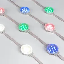 Arlight 036825 Модуль управляемый DMX-F10-D50 24V RGBW (2W, IP68, 120 deg) (Arlight, Пластик, 3 года) 036825