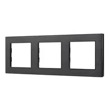 Arlight 043857 Рамка алюминиевая FRM-PRESTO-ALS-3-BK (Arlight, -) 043857