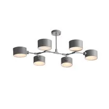 EVOLUCE SLE183702-06 Светильник потолочный Серый/Серый E14 6*60W