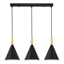 EVOLUCE SLE1255-403-03 Светильник подвесной Черный/Черный E27 3*40W