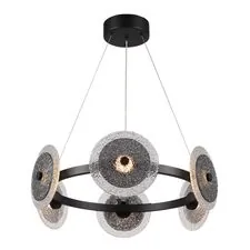 ST LUCE SL6142.433.01 Светильник подвесной ST-Luce черный/дымчатый LED 1*34W 4000K