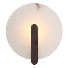 ST LUCE SL1195.701.01 Светильник настенный ST-Luce патинированный металл/алебастр LED 1*5W 3000K