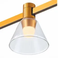 ST LUCE ST814.246.03 Магнитный трековый светильник FARM Золотистый LED 1*3W 4000K 89Lm Ra90 120 IP20 D90xH1