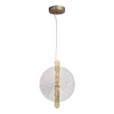 ST LUCE SL6141.303.01 Светильник подвесной ST-Luce бронза/прозрачный LED 1*11W 4000K