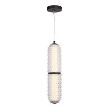 ST LUCE SL6144.403.01 Светильник подвесной ST-Luce черный/прозрачный LED 1*22W 4000K