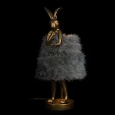 LOFT IT 10315/A Grey fluff Настольная лампа Lapine