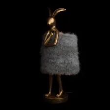 LOFT IT 10315/B Grey fluff Настольная лампа Lapine