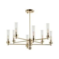Lumion 45053; 5274/8C Люстра потолочная CLASSI LN23 35 золотой E14 8*40W 220V KAMILLA