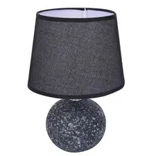 Lumion 48260; 8214/1T Настольная лампа CLASSI LN25 черный, керамика/текстиль Е27 1*60W 220V TAREKA