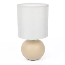 Lumion 48270; 8224/1T Настольная лампа CLASSI LN25 383 желтый, керамика/текстиль E14 1*40W 220V OCTAVIA