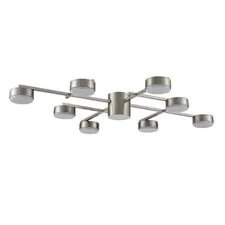 Lumion 48061; 8115/8C Люстра потолочная COMFI LN25 206 никель, металл LED GX53 8*7W 220V DABRA