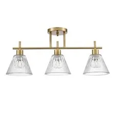 Lumion 48223; 8188/3C Потолочный светильник COMFI LN25 190 латунь/прозрачный, металл/стекло E14 3*40W 220V VIVIAN