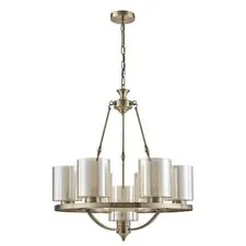 Lumion 46834; 6524/7 Люстра COUNTY LN23 39 античная латунь E27 7*60W 220V RIVERLY