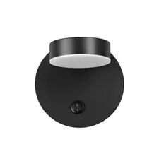 Lumion 46296; 5633/7WL Бра LEDIO LN23 341 чёрный LED 7W 3000K 230Лм 220V LARK