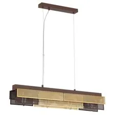 Lumion 47634; 8005/4A Подвесной светильник MODERNI LN25 164 кофе/кофе, золотой металл/металл Е14 4*40W 220V DANA