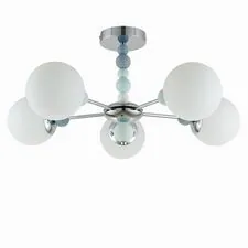 Lumion 46837; 6525/5C Люстра потолочная MODERNI LN23 289 хром E14 5*40W 220V SUNDAY