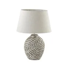 Lumion 48166; 8134/1T Настольная лампа MODERNI LN25 381 бежевый, керамика/текстиль E27 1*60W 220V RAMORA