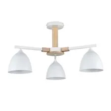 Lumion 47776; 8095/3C Люстра потолочная MODERNI LN25 268 белый/белый металл, дерево/металл Е27 3*60W 220V COLANGE